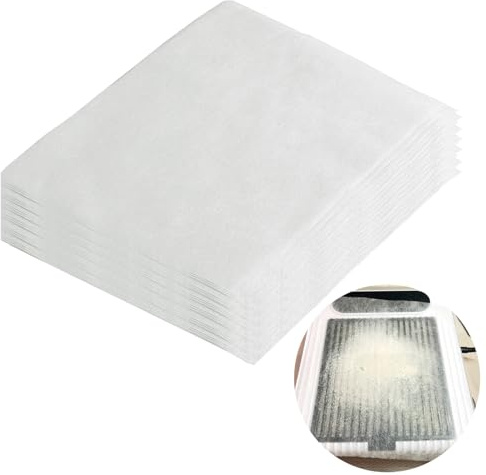 400 Sheets Nail Dust Collector Filter Paper Disposable Nail Dust Filters for Most of Nail Dust Collector Machine Nail Vacuum Dust Collector for Nail Salon Nail Spa Nail Tech Nail Supplies Accessories