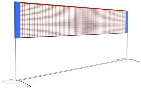 Red de bádminton multimodelo portátil for Padres e Hijos, Soporte Red Plegable móvil for Exteriores, artículos Deportivos para Interiores y Exteriores(4.1X0.65M)