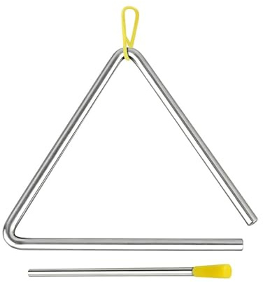 Hand Percussion Triangles | Hand Percussion Triangle,Portable Triangle Instrument for Morning Parent-Child Education