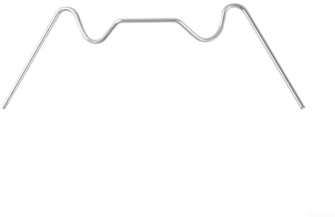 Caswynlife Clip a W in acciaio inox 304 per serra, per telaio in alluminio, struttura da giardino, parti di ricambio, antiruggine, fissaggio sicuro, quantità a scelta (100 pezzi)