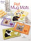 Pet Mug Mats: 12 colorful mug mats!