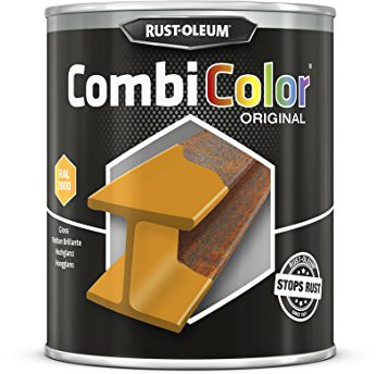 RUST-OLEUM 7354.0.75 Combicolor Original, Superior Metal Protection, Direct To Rust, Yellow orange-RAL 2000