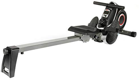 XS Sports R310 Home Rowing Machine-Folding with 10 Level Inner Magnetic Adjustable Resistance-Advanced Ultra Quiet Driving Belt- Indoor Fitness Rower