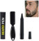 LATTCURE Bartfüller Stift Beard Filling Kit Filler Pencil - 1 Pinsel Enthalten Langlebige Abdeckung Natürlicher Abgang Bart Schnurrbart Wasserdicht 4-Spitzen Weiche Bürste Schwarz