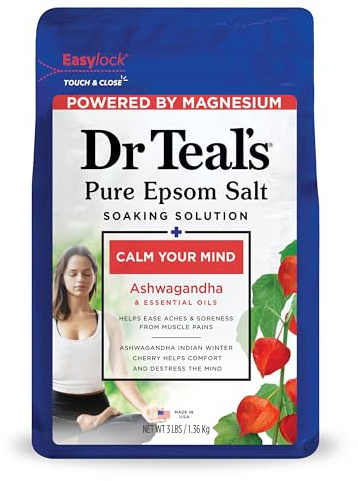 Dr Teal Ashwagandha Sales Epsom 3 libras
