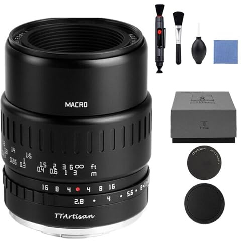 TTArtisan 40mm F2.8 Makro APS-C Z-Mount 1:1 Vergrößerung Manueller Fokus Objektiv für Nikon Z-Mount Kameras Z6 Z7 Z50 Z5 Z6II Z7II