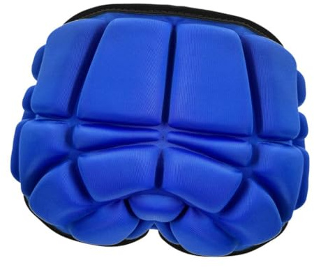 Sharplace Équipement de Protection pour Le Ski, Protection du Coccyx, Pantalon rembourré Portable, Coussin Confortable pour Les Fesses, pour Le Skateboard, Le, Bleu, Enfants