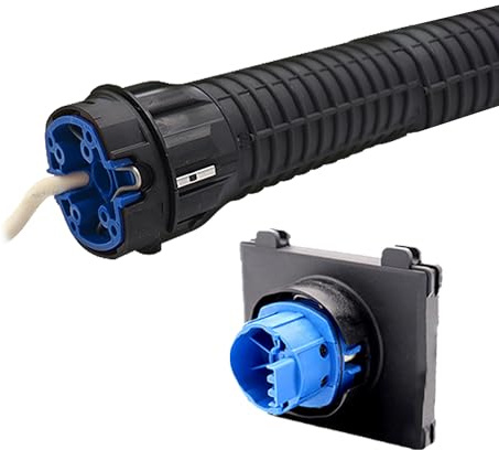 Moteur Universel 10 Nm Bubendorff - Radio R - Octogonal Diamètre 60 - Puissance 10 Nm - 868 MHz & 12 Rpm - Livré avec Adaptateur iD2.0 et émetteur 3 boutons - Motorisation de Volet Roulant