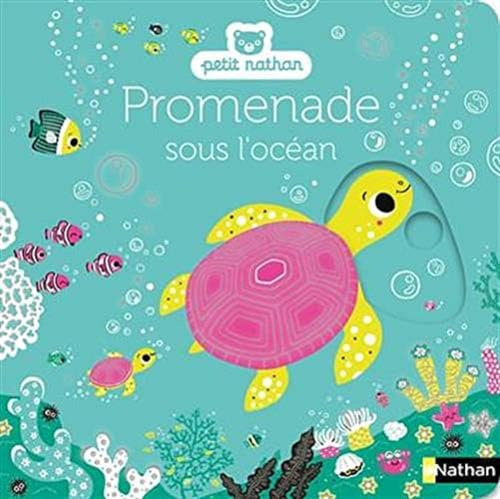 Promenade sous l'océan - livre d'éveil animé, pour les bébés dès 6 mois