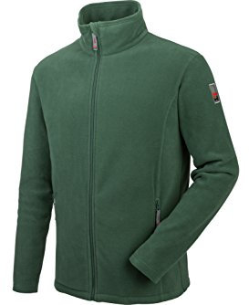 WÜRTH MODYF Fleecejacke Peter – Atmungsaktives Arbeitsfleece – perfekt für Handwerk, Werkstatt, Arbeiten im Freien, grün, Größe S