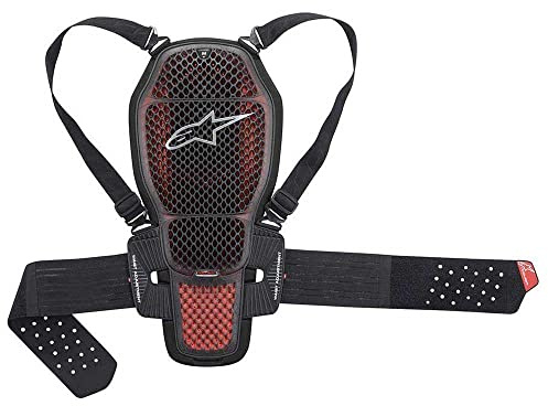 Alpinestars Nucleon KR-1 Cell Protettore posteriore (Black/Red,XL)