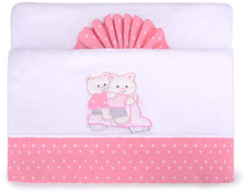 PEKITAS Bebe Juego De Sábanas Tipo Coralina 3 Piezas Para Carro/Capazo 40x80 CM HECHO EN PORTUGAL