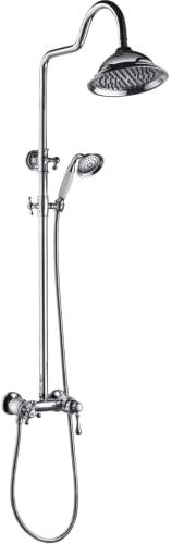 Essebagno Colonna doccia retrò Leeds 2 cromo