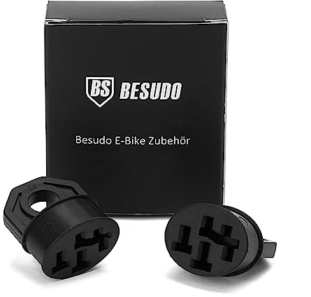 Besudo Contact Protection Pin Cover for Bosch E-Bike Battery – [Set of 2] – Ideal Protection from Rain, Dust, Corrosion