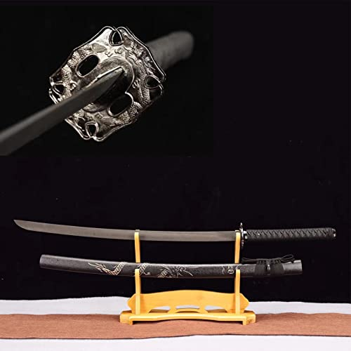 TIAYKO 103 cm natürliche Bambus-Samurai-Schwerter mit Scheide,Iaido-Übungen,handgefertigtes Bokken,Japanisches Trainings-Katana für Cosplay,Sammelausstellung,Heimdekoration,Geschenke,Kendo