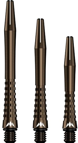 Mission Atom13 Anodised Metal Gripped Bronze - Dart Shafts Short