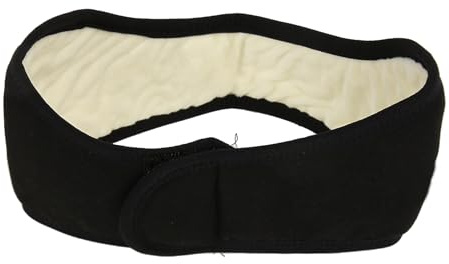 2 i 1 Sömnmask och Hörselkåpor för Män, Kvinnor, Justerbar Ljudisolerad Sömnhörselkåpa Bullerreducering Sova öronskydd för Resor (Black)