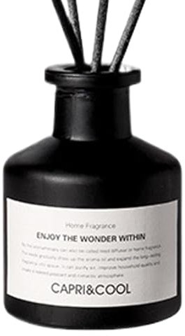Duftdiffusor – 50 ml Diffusor-Set | Einstellbare Steuerung für ätherische Öle | Duftdiffusor mit 4 Stäbchen für Zuhause am Schlafzimmer | Aromatherapie-Diffusor-Set