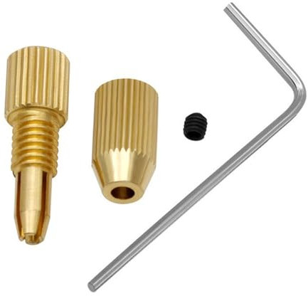 0 8mm-1 5mm Bohrfutter Elektrische Bohrfutter Messing Bohrfutter Spannzange Bit Bohren Werkzeug Für Dreh Werkzeug