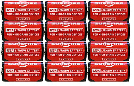 SureFire SF12-BB Boxed Batteries, (12 Pack)