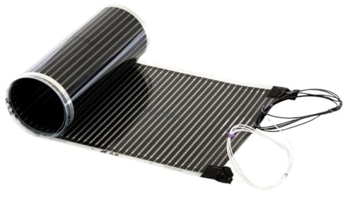 QuietWarmth Float QWARM3X10F240 Radiant Floor Heating Mat for Below Laminate, Wood, Luxury Vinyl Floating Flooring- Cuttable Mat Size 3'x10' 240 Volt (Covers 30sf)
