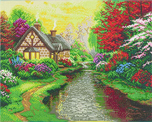 CRYSTAL ART Kristallkunst Bilder, Mehrfarbig, 40x50
