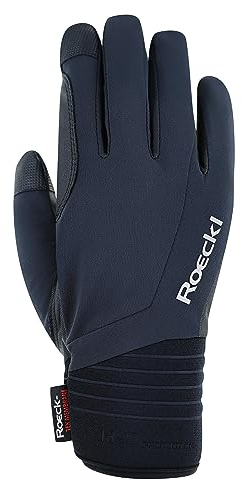 Roeckl Sports Reithandschuh WINSFORD, Freizeit Winter Handschuh, Schwarz 7.5