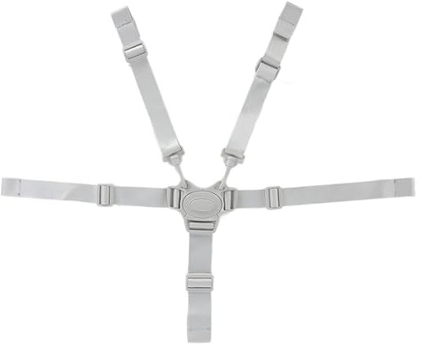 GNHG Bebé 5 Puntos Cinturón Seguridad - Ajustable Correas de seguridad para sillas altas - Universal carrito de bebé correa de seguridad - Correa de repuesto Adecuado Para Carrito de Bebe