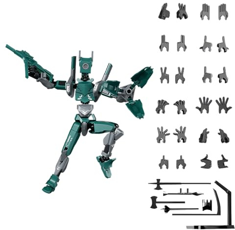 Actionfigur Ledad Dockuppsättning Displaydekoration | Samlingsbara Actionfigurer för Barn Vuxna Gamers Fans Födelsedagar och Högtider Vardagsrum Sovrum Bokhyllor Skrivbord och
