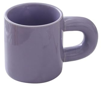 Breakfast Latte Coffee Cup Keramikmugg Stort handtag Mjölkkaffekopp Hem Desktop Frukost Afternoon Tea Cup(A)