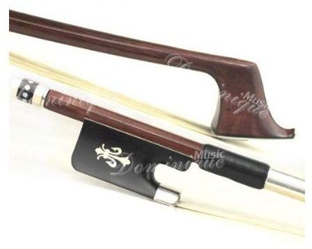 D Z Strad Cello Bow - Brazilwood Bow with Fleur-de-lis Inlay Frog- 4/4 Full Size