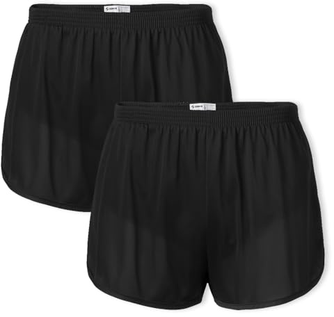 Soffe Men's Authentic Ranger Panty, Black (2 Pack), X-Large