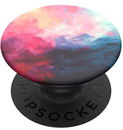 PopSockets Poignée de téléphone avec béquille Extensible, Aquarelle PopGrip – Cascade Water