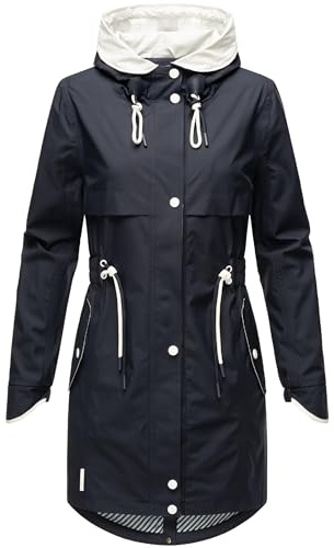 Navahoo Xankaa Manteau de mi-saison léger pour femme avec capuche Taille S à 3XL