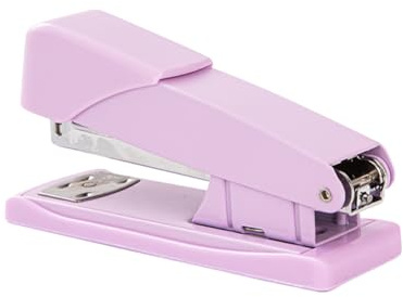 Mini engrapadora de escritorio de plástico para oficina, grapadora de color pastel, engrapadora de escritorio escolar, pequeña grapadora estándar, portátil, ligera, bonita grapadora para estudiantes,