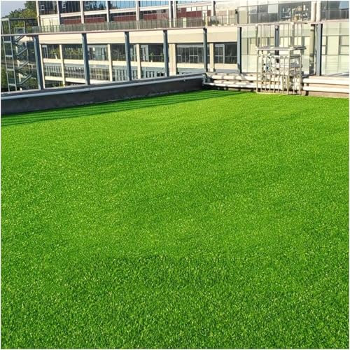 Tappeto erboso artificiale per esterni, spessore 2,5 cm, tappeto da giardino, prato, paesaggio, per patio, erba sintetica sintetica, 2 x 3 m