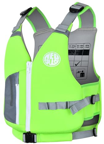 Simmlernät för vuxna, simhjälpmedel, fast väst perfekt för vattensport, kajak, båtliv, snorkling (Grön, M)