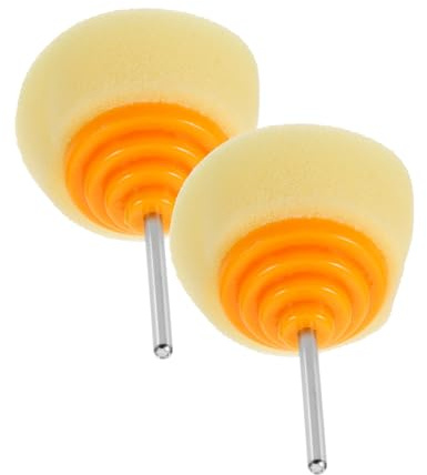TINEASUR 2pièces Tampons De Polissage Pour Perceuse Éponge Lot Pour Polir Et Sceller Les Jantes Et Autres Surfaces