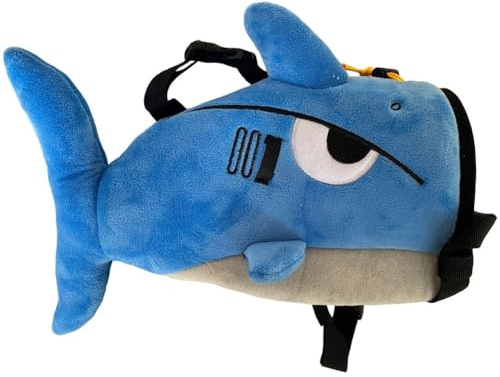 Ymxygz Chalk Bag haj Chalk Bag för klättring, djur Chalk Bag Boulder, Söt Chalk Bag, Klätterhall, Sport Chalk Pouch för klippklättring hall och boulder