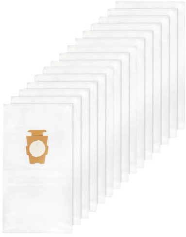 APGLSXY 15-pack effektiva väskor för golvmaskin 204811 fiberstruktur hepa filterväskor