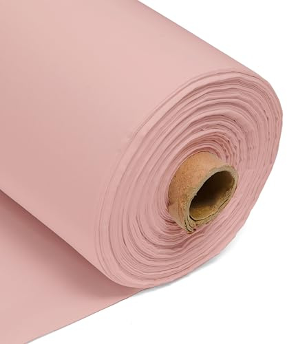 Godisrosa 100 % bomull vanligt tyg 60 tum 150 cm brett 150 GSM material - sömnad, klädtillverkning, quiltning, gardinfoder, örngott och kassar av CRAFT Queen LTD - 1 meter