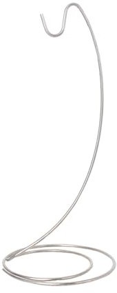 YNPQTDS Banana Tree Stand, Banana Rack, Banana Holder Stand, Rust-Proof Metal Banana Hanger, Stable, With Wider Base, For Fruit Landscape Decorations, Height 32cm, Base Diameter 14.5cm