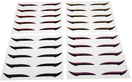 Ipetboom 20paia Eyeliner Stickers Riutilizzabili Da Adesivi Per Trucco Occhi Per Donne e Ragazze Facili Da Applicare e Perfetti Per Ogni Occasione