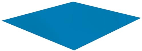 Krmoau Bodenbelag Für Schwimmbäder | Runde 2.5m Aufblasbare Mehrzweck-Bodenplane Für Schwimmbäder | Strapazierfähige Bodenplane Für Oberirdische Schwimmbäder