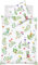 fleuresse Wendebettwäsche Mako-Satin bunt Größe 155x220 cm (80 x 80 cm)