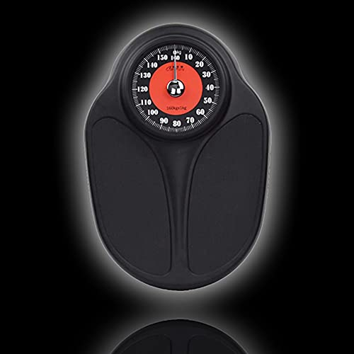 Meng Báscula De Baño Retro con Esfera Grande, Báscula Mecánica Analógica, Báscula De Peso Saludable, Alta Precisión Y Fácil Lectura, Capacidad 160 Kg (350 LB), Sin Baterías
