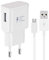 DBZYLN Ladegerät Galaxy S7 Schnellladegerät für Samsung Galaxy S7 Edge S6 Edge S4 S3 A6 J7 J6 J5 J3 Note5/4/2 Tab S Tab S2, AFC USB Charger mit Micro USB 2.0 Ladekabel Schnellladekabel 1.5m (weiß)