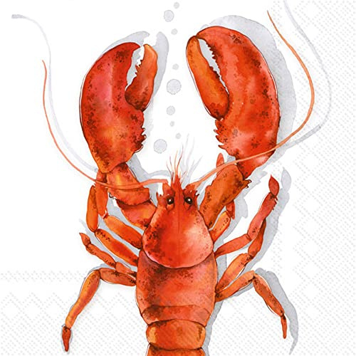 Lunchservietten Lobster, von Ihr Ideal Home Range