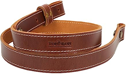 Tourbn Braunes echtes Leder Gewehr Gewehr Sling Schrotflinte Luftgewehr Strap Europäischen Stil
