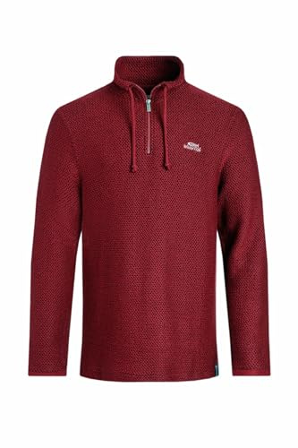 Weird Fish Cruiser 1/4 Zip Macaroni Sweatshirt Garnet Size XL. (Jumper/Sweater/Fleece)